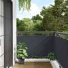 VidaXL Anthracite Balcony Privacy Screen 600x120 Cm PVC, Fence Roll, Fence Strip, Fence Screen 4005487