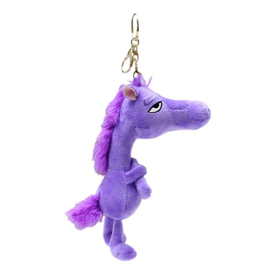 2026 Year of The Horse Plush Keychain Lucky Mascot Toy Pendant for Bag Car Backpack Cute Pony Doll Ornament