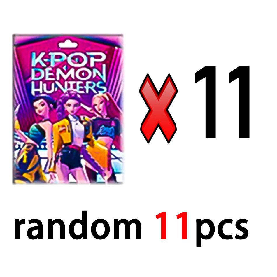 Kpop Demon Hunters Blind Box Figure Toy Set, Collectible, Derpy Tiger, Rumi, Mira, Zoey, Christmas Dolls for Fans, 1-24Pcs