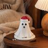 Incense Burner for Home Resin Ghost Burner, Christmas Hat Holder, with Halloween Decor Cones, Cone Holder Yoga Room Housewarming Presents