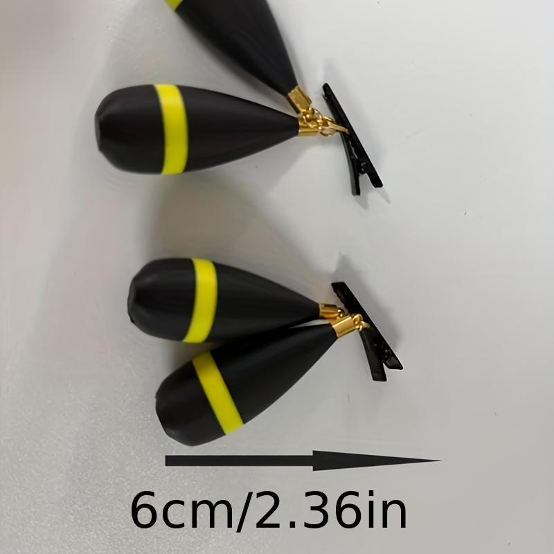 Cynthia Cosplay Prop Hair Accessory Anime Decoration Cosplay Premium Prop A Pair of Black and Yellow Hair Clips A Birthday Gift A