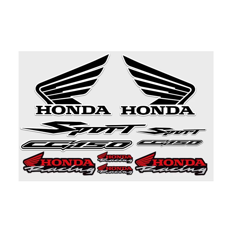 AAADK1 Stickers Moto Sticker Auto Body Bumper For Honda Windows Motorcycle Helmet Laptop Walls Vinyl Decal Car Tuning