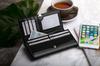 BPD-VS-100 BLACK Women' SHINY Wallet +CERTIFICATE