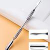 Cuticle Pusher Stainless Steel Nail Polishs Remover Metal Spatula Cuticle Pusher
