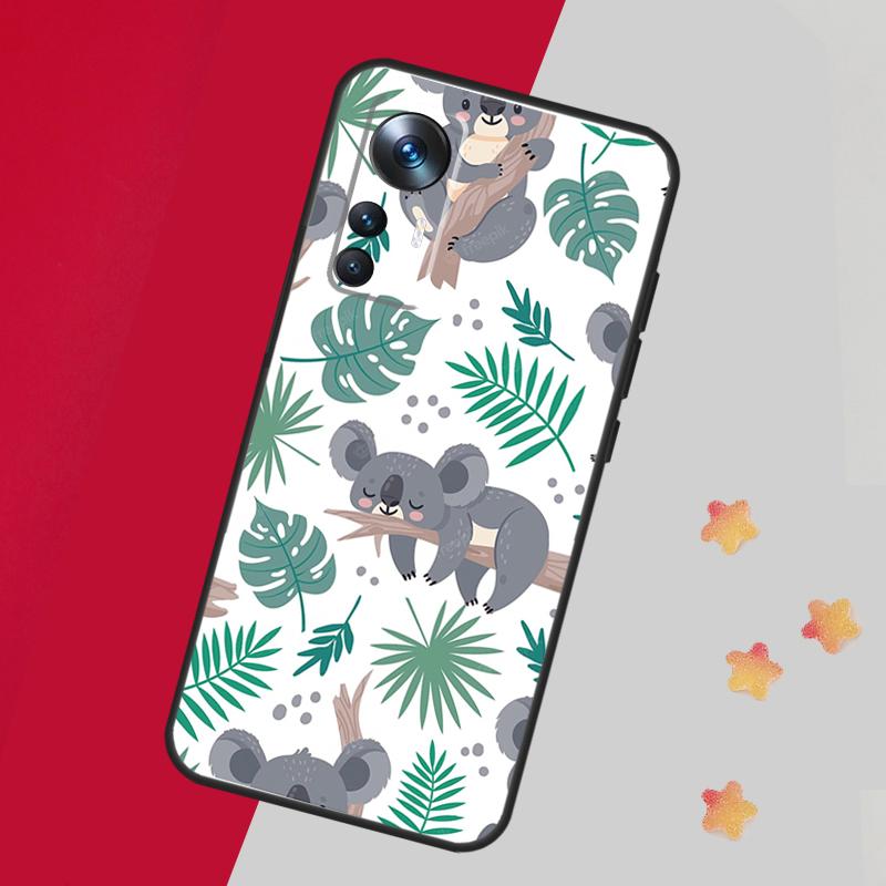Cute Australia Koala Art For POCO X5 X3 Pro M5 M5s F4 X4 F3 F5 Case For Xiaomi 13 13T Pro 12 Lite 12X 11T 12T 14 Pro