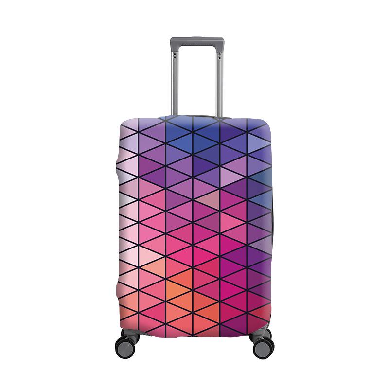 

Розкішний шкіряний захисник для багажу - Потовщений чохол для валізи для подорожей M (fits 22-24 inches)