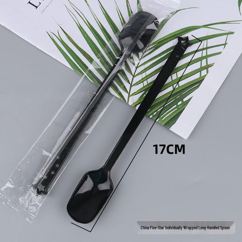 Handun Disposable Plastic Takeaway Soup Spoons