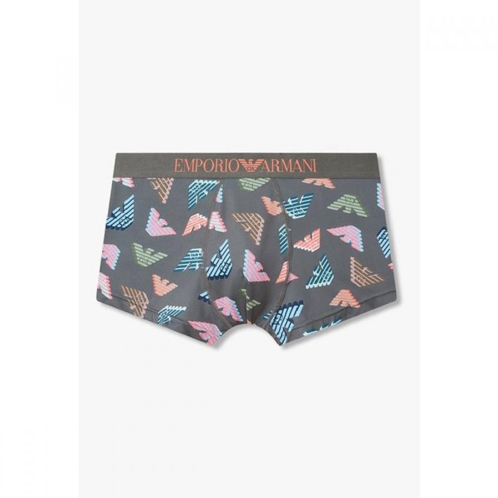 Emporio Armani Men S 3d Logo Pattern Print drawerS 0816112038 S