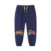 Boys' Autumn Cartoon Embroidered Jogger Pants - European Fashion Style