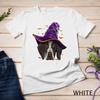 German Shorthaired Pointer Witch Funny Halloween Dog Lover Unisex T-shirt