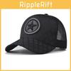 Pattern Star Cotton Baseball Hats With Curved Visor Windproof For Cap Daily