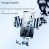 Car Phone Bracket Foldable Suction Type  Instrument Panel Fixed Gravity Induction Rotation Navigation Phone Holder Car Accessory
