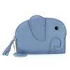 Women's Cute Elephant-Shaped Coin Purse, Ultra-Lightweight, with Keychain, Mini Wallet, Popular, Handheld, Thin, Solid Color, Lightweight, Perfect