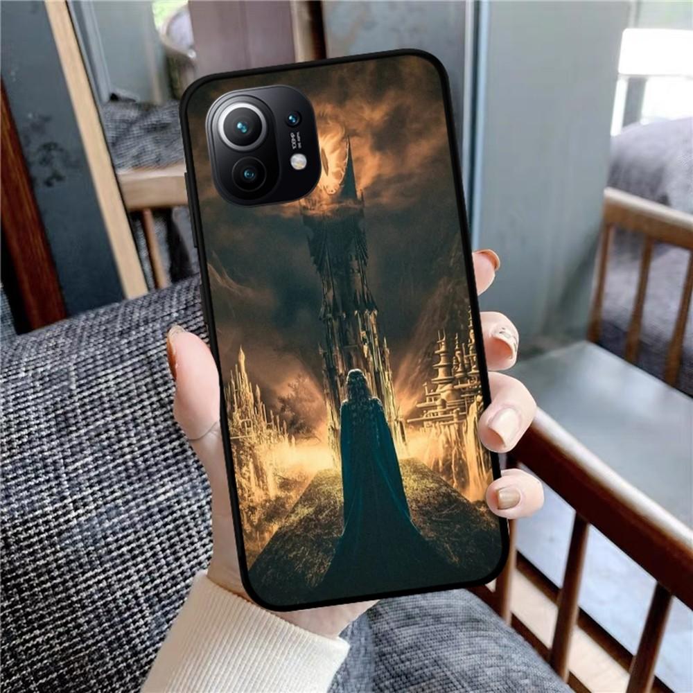 L-Lord-Of The-Rings Phone Case For Xiaomi Mi 5X 8 9 10 11 12 Lite Pro 10T PocoX3pro PocoM3 Note 10 Pro Lite
