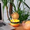 Portable Mini Fan USB Charging Personalized Hamburger Shape Desktop Electric Fan