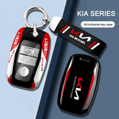 Racing Cool Zinc Alloy Car Key Cover Case Holder for Picanto Sportage 2020 RIO 3 Cerato 4 Soul K5 Ceed Optima Seltos Sorento