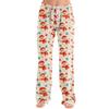 Women's Christmas Print Loose Fit Casual Pants for Holiday