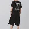 Vans Back Print Short Sleeve T-Shirt Unisex Tops Black VN0A4P5ABLK
