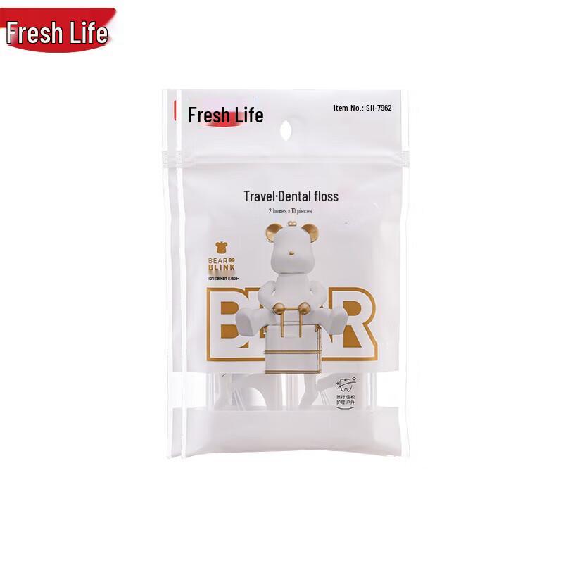 

Fresh Life Classic Deep Clean Dental Floss Sticks