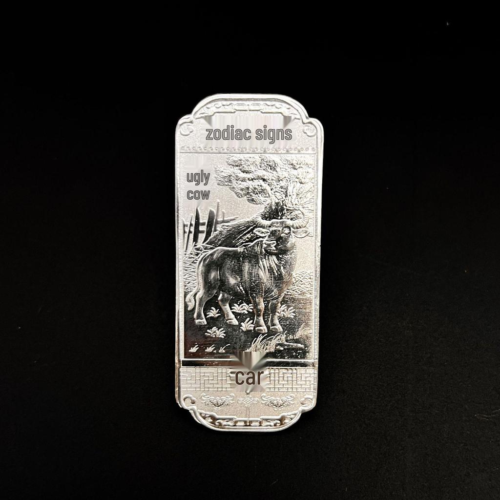 Twelve Zodiac Relief Silver Coin & Medal Set - Three-Dimensional Commemorative Collectible