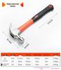 Multifunctional Mini Claw Hammer: Practical Nail Puller & Mallet Tool for Household & Woodworking Use