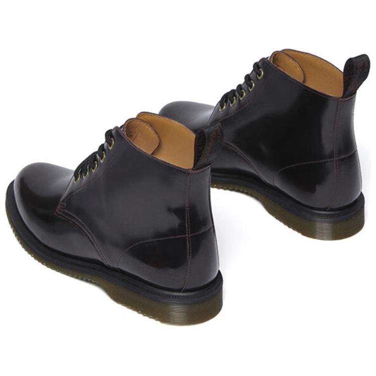 Dr. Martens Fashion Round Toe Short Boots Unisex Boots Red 32216600