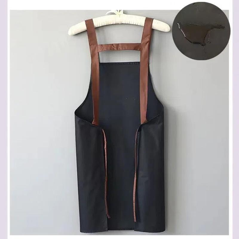 Odolná zástěra proti špíně Vodotěsná Velká kapsa Hotel Restaurace Kavárna Západní kuchyně Vaření Cukrářství Pracovní oblečení Zástěra