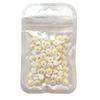 100pcs 3D Sunflower Nail Rhinestones Realistic 6*6mm Daisy Rhinestones Simple DIY Decor Nail Decoration Rhinestones For Nail Art