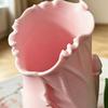 Storage Ornament Large-Capacity Desktop Organizer with 3D Printed Leaf Design Home Office Storage Holder Home Decor