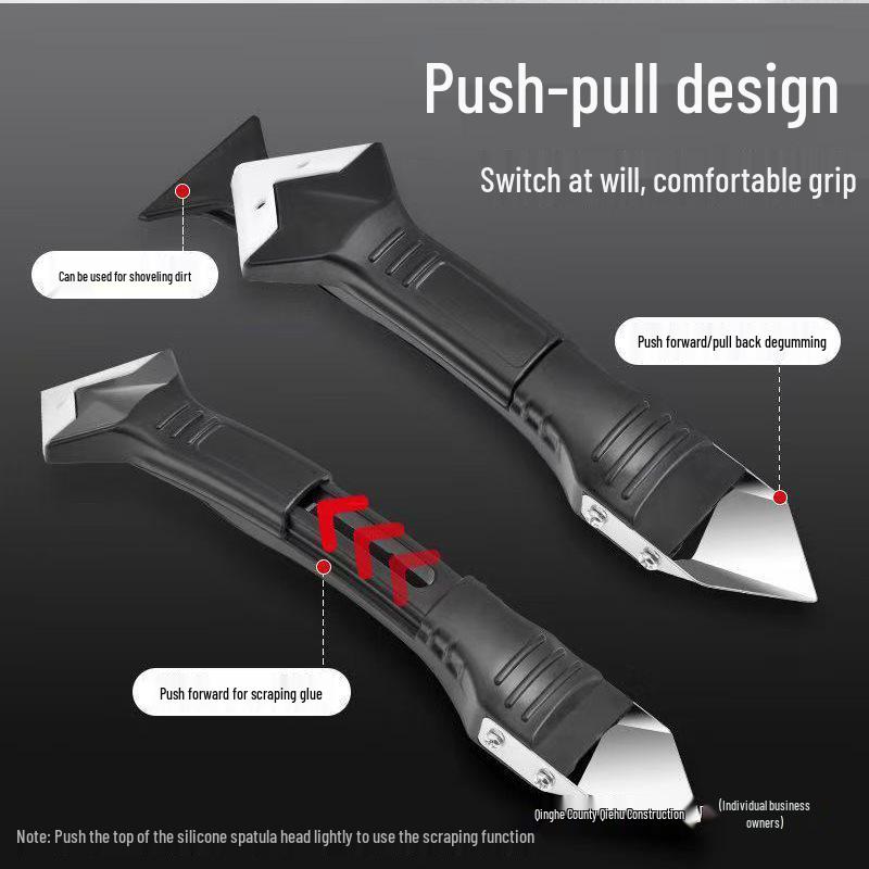 Multi-functional Waterproof Glue Scraper & Caulking Tool for Kitchen Use