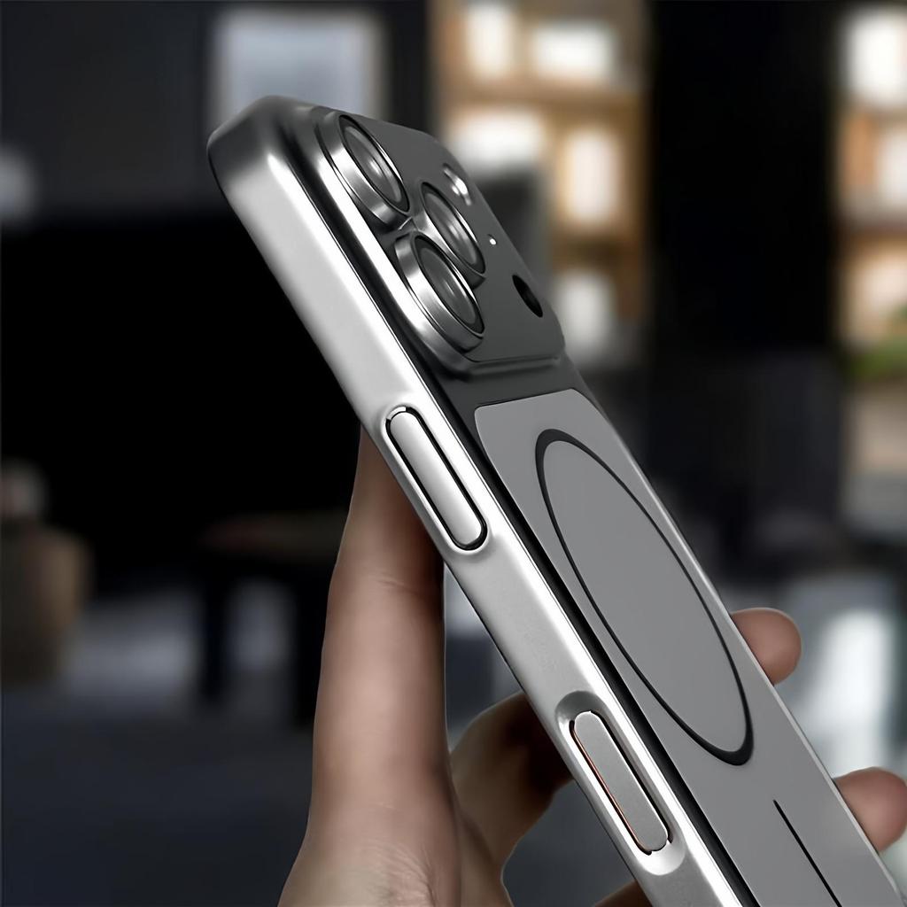Apple iPhone 17 Pro Max Thin Matte Case: Full Lens Coverage, Magnetic Attachment