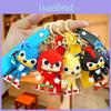  Porte-clés Vibrant Sonic The Hedgehog Dessin Animé Caoutchouc Porte-clés Accessoire Sac Voiture