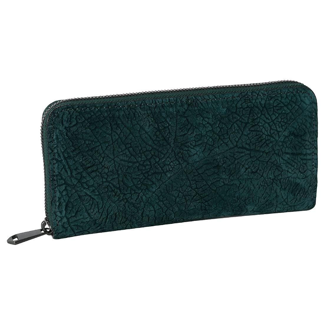 

Чоловічий гаманець зі шкіри Hippo на круглій блискавці Made in Japan [Zoo] ZLW-103 (зелений) зелений