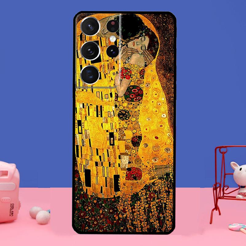 Gustav Klimt Phone Case For Samsung Galaxy S22 Ultra S8 S9 S10 Plus Note 20 Ultra S20 FE S21 Ultra