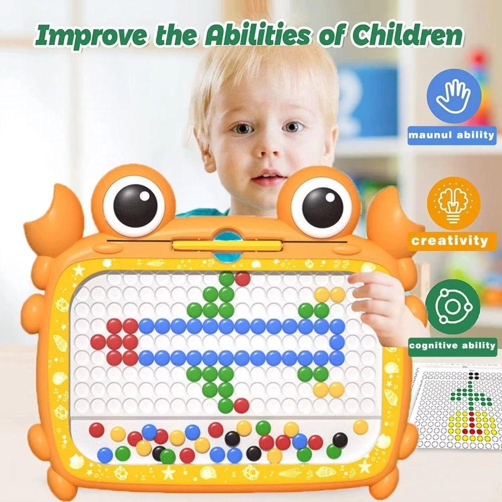 Drawing Magnetic Crab Drawing Board with Magnetic Pen Magnetic Sketchpad Teens School