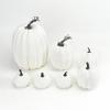 7 Pcs Artificial Pumpkins Fall Decoration Faux Foam Pumpkin Tabletop Centerpiece for Thanksgiving Harvest Autumn Home Decor