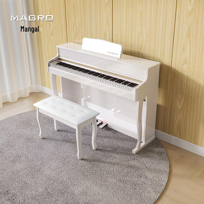 88-Key Upright Weighted Hammer Electric Smart Piano for Professional and Children's Use