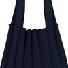 Pleatsmama Jacquard Shoulder Bag Midnight