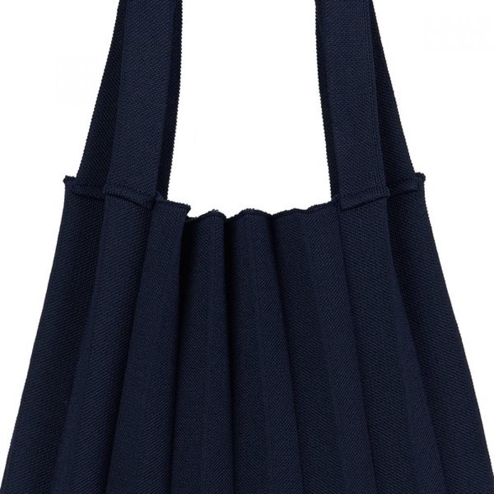 Pleatsmama Jacquard Shoulder Bag Midnight