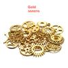 50/100g Vintage Mix Color Antique Mechanical Steampunk Cogs & Gears Charms Diy Jewelry Making Accessories Supplies