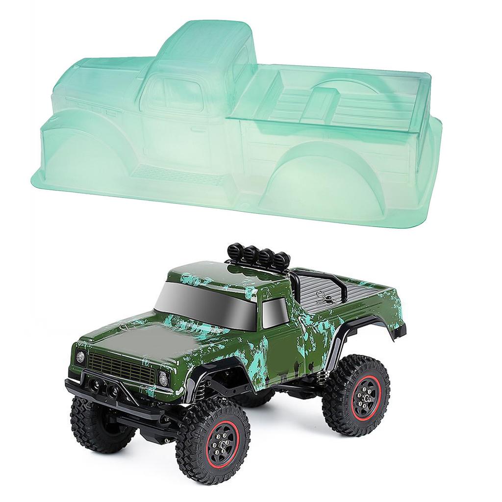 RGT RCPickup Trunk Body Shell Transparent Shell Modified Part 313mm Wheelbase for SCX10 TRAX4 1:10 RCCar Accessories