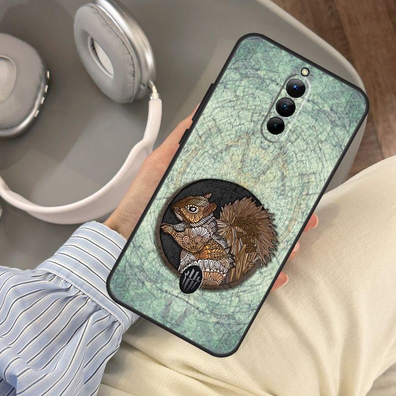 Squirrel Cute Animals Case For ZTE Nubia Red Magic 11 10 8 8S 9 9S 10S Pro Plus 6 7 6S 7S Pro 5G 6R 10 Air Cover
