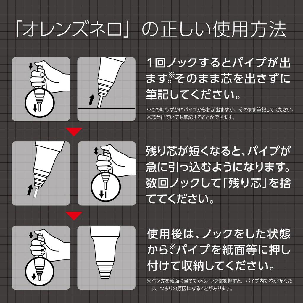 Pentel Orenz Nero Ołówek mechaniczny, 0,5 mm, PP3005-A