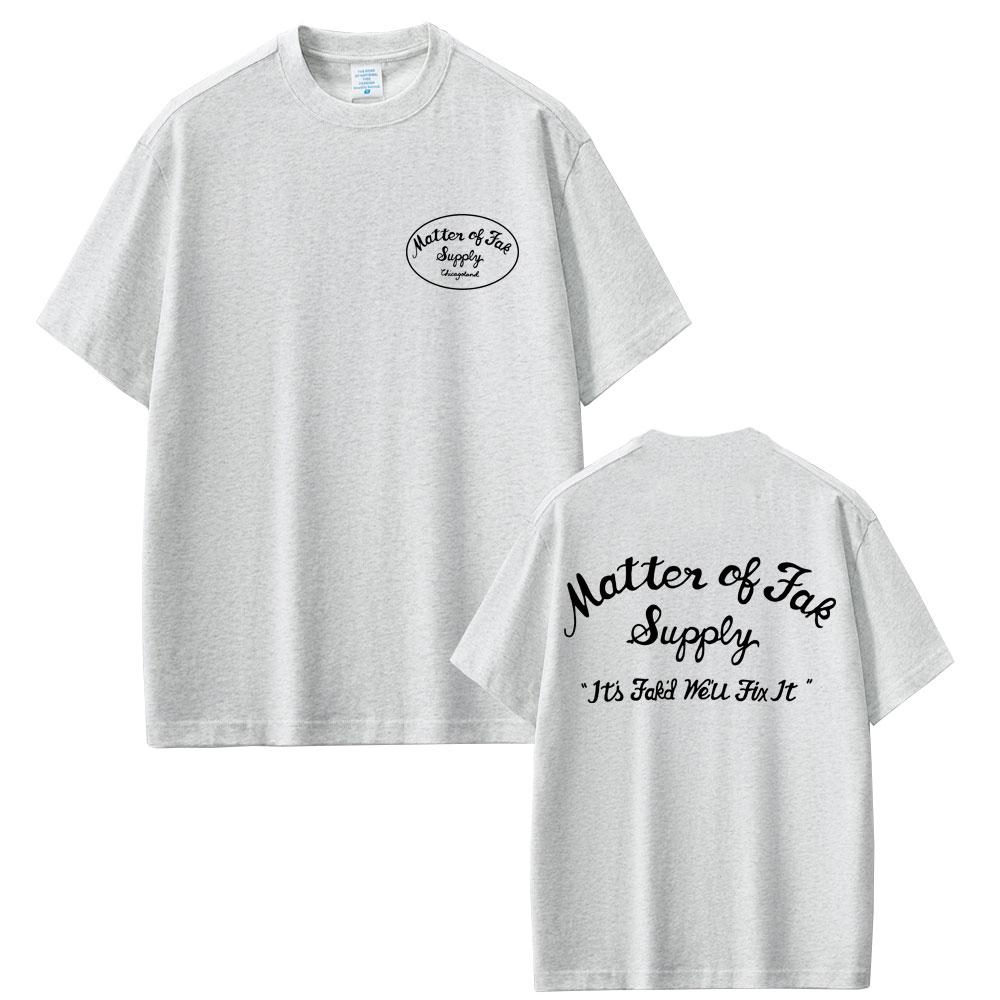 Matter of Fak The Bear TV Show Jeremy Allen T Shirt The Original Beef of Chicagoland T-shirt Men Women Casual Cotton T-shirts