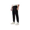 Li Ning Fitness Series Solid Color Comfortable Quick-Dry Knitted Sports Pants Men Bottoms Black AKLU147-1