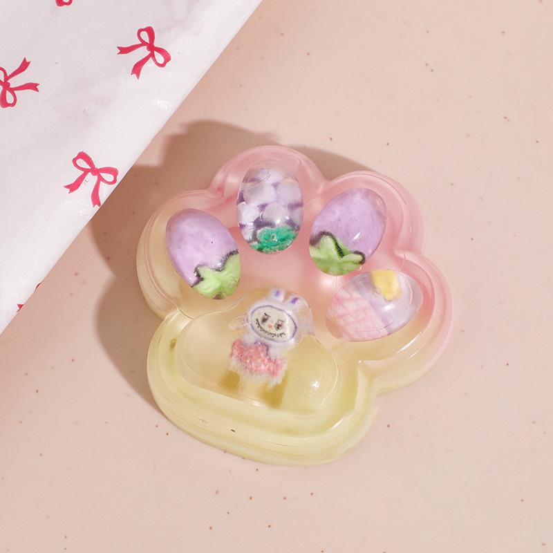 Søt Kattepote Klem Klype Leke Myk Sakte Tilbakesprett Strekk Dekompresjonsleker Barn Voksne Gave