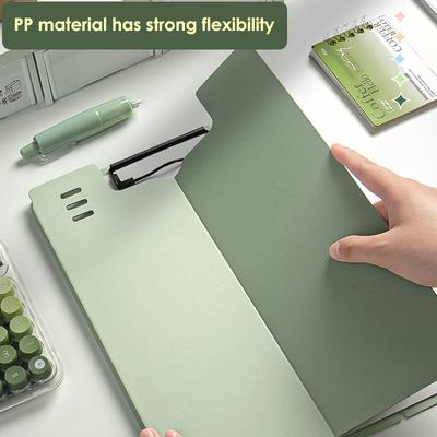 High Quality Dual-Use Verhical Plale Clamp Multifunction A4 File Folder Test Paper Storage Organizer School Office Supply