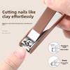 8Pcs/set Anti-splash Nail Clippers, Household Nail Trimmers, Portable Manicure Nail Art Tools