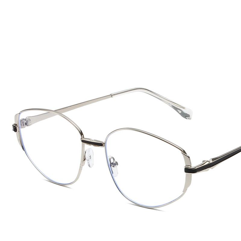 

Vintage Oval Sunglasses New In Fashion Blue Gradient Multi-Color Shades Trendy Luxury Brand Design Men Metal Sun Glasses