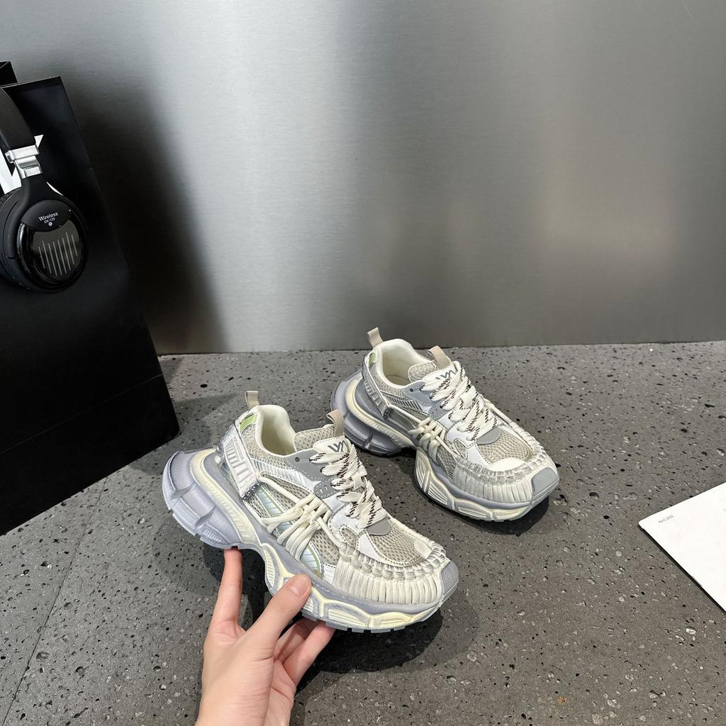 Wind Daddy shoes women's new sports and leisure shoes couple's versatile platform running shoes men